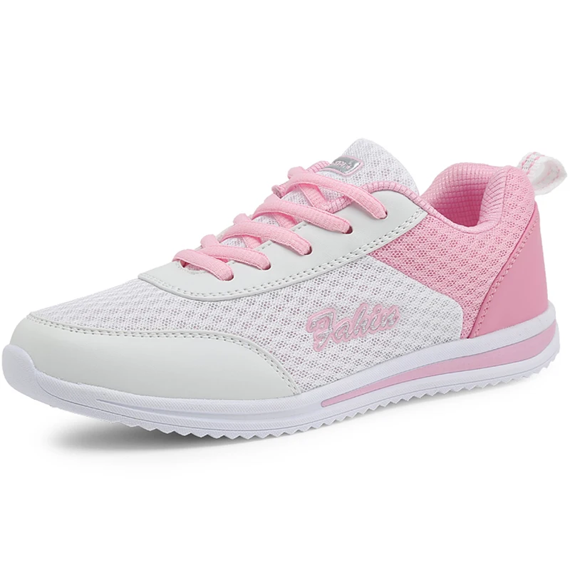 Кроссовки женские дышащие на каждый день 2017 г. Новое поступление весенне осенняя