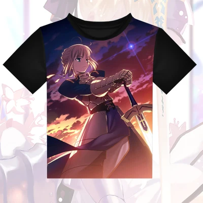 04 Fate Grand Order футболка сабля Аниме Косплей Fate Fgo футболка Повседневная Летняя мужская Okita Souji футболки с короткими рукавами - Цвет: 04
