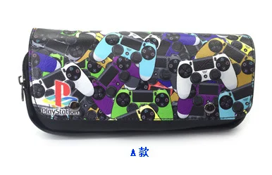 A Ретро игровая консоль Nintendo Ручка Карандаш Чехол 3D канцелярская сумка на двойной молнии для карандашей Чехол Мужской Карандаш Чехол кошелек - Цвет: A