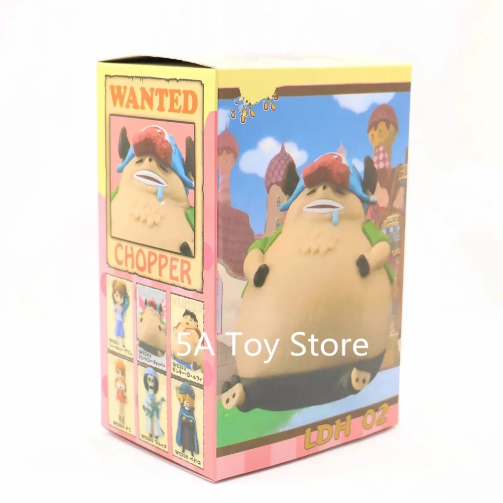 Аниме One Piece Tony Chopper & Monkey D Luffy Копилка ПВХ фигурка Коллекционная модель