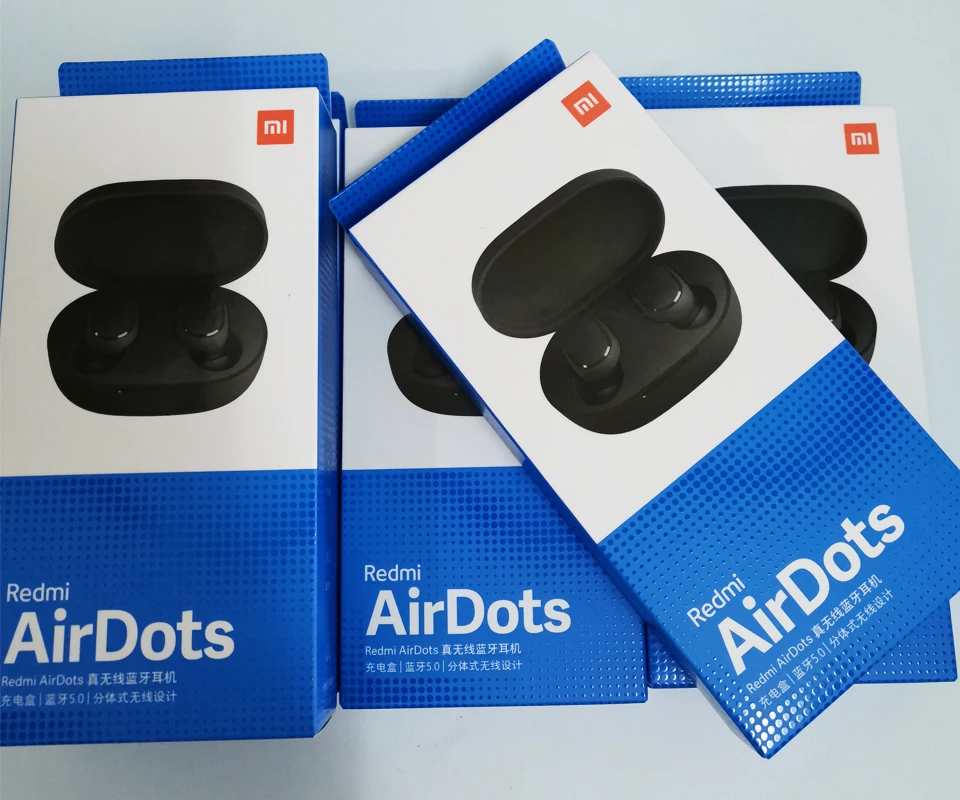Inlock Xiaomi Redmi Airdots Xiaomi Беспроводные Наушники управление голосом Bluetooth 5,0 контроль шумоподавления