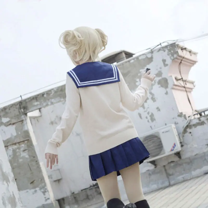 RainbowCos0 Бесплатная доставка Косплей Костюм My Hero Academia Boku no химико Тога Униформа