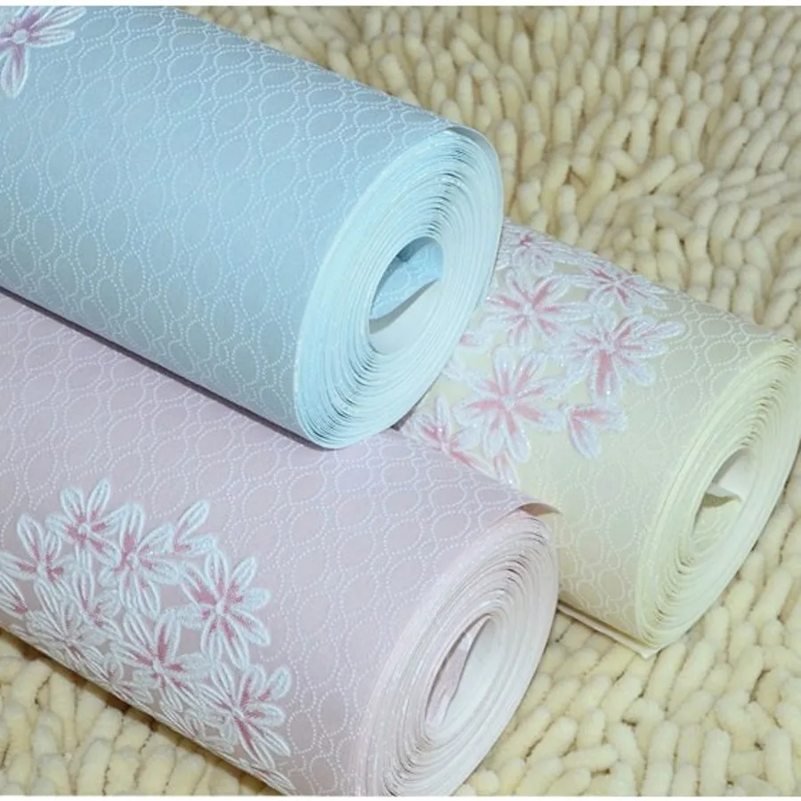 beibehang Dandelion flower Wallpaper Decal Wall Paper Rolls for Living Room Bedroom Decoration papel parede papel de parede sala beibehang wallpaper high quality wallpaper 3d fashion papel de parede bedroom background desktop wall paper rolls white purple