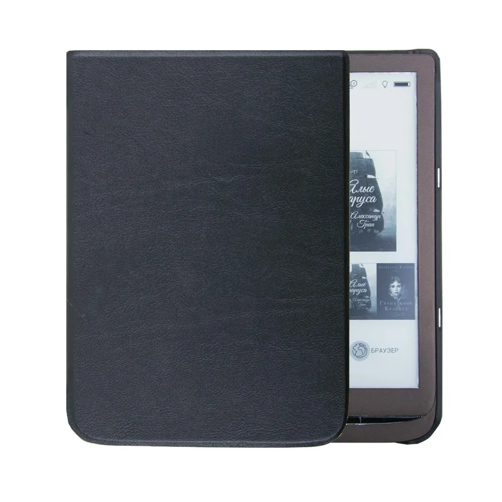 Магнитный смарт-чехол для Pocketbook 740 7," Inkpad 3 электронная книга ультра тонкий из искусственной кожи защитный чехол для сна с функцией автоматического пробуждения