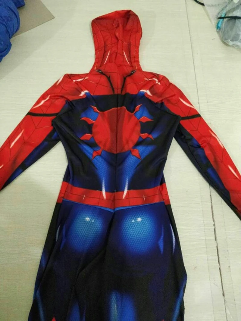 Новинка, костюм Человека-паука для косплея, 3D принт, спандекс, Zentai, Человек-паук, костюм на Хэллоуин, боди, лайкра, костюм для взрослых, мужчин, детей