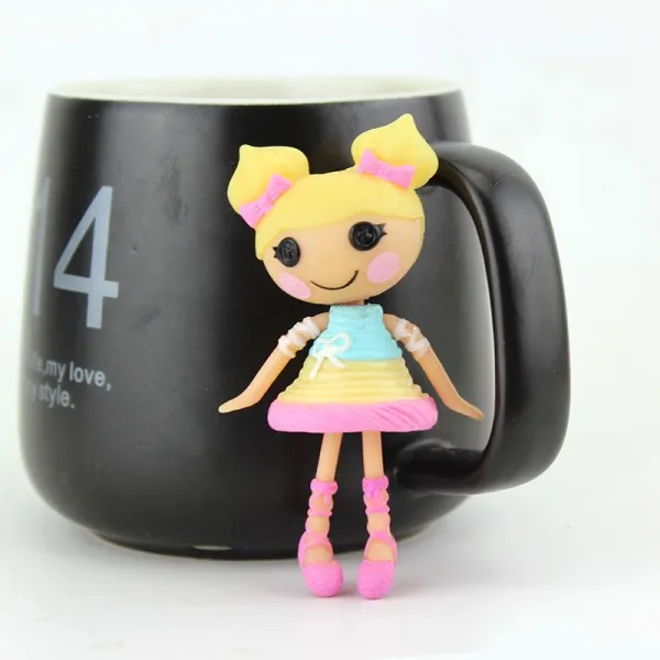 1 Новое поступление мини 3 дюймов MGA куклы Lalaloopsy Мини Куклы для девочки игрушка театр свой уникальный стиль - Цвет: 1