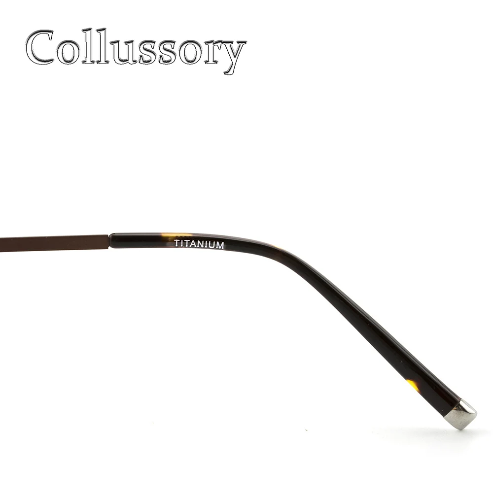 Оправа для очков из чистого титана по рецепту мужские и женские очки с