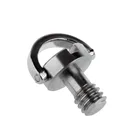 Винтовой Соединительный адаптер 14 дюйма для SLR DSLR-камеры, плечевой ремень, шейный ремень, D-образное кольцо для камеры, быстродействующий монопод для камеры