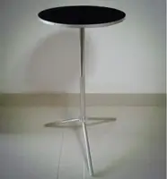 Table Base and Top - Magic Tricks Magician Close Up Stage Accessory Gimmick Prop Easy to Carry Storage Magia Round Table
