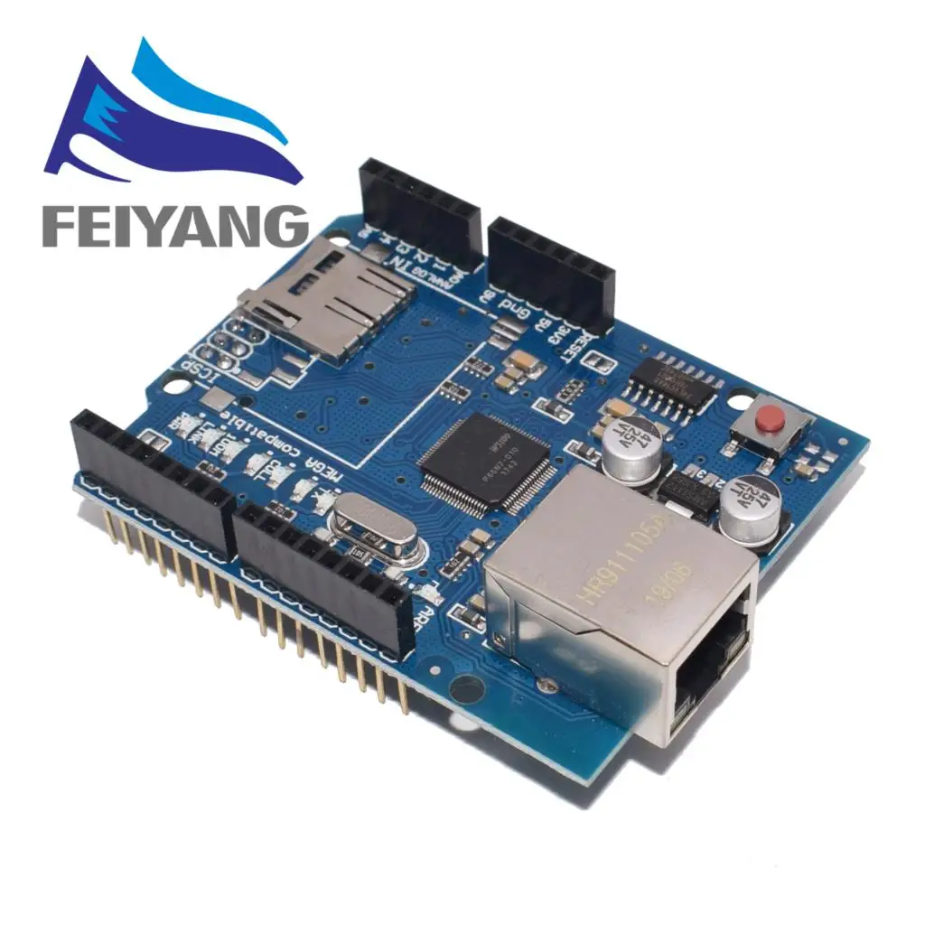 10 шт./лот щит UNO Ethernet щит W5100 R3 UNO Mega 2560 1280 328 UNR R3 только W5100 макетная плата