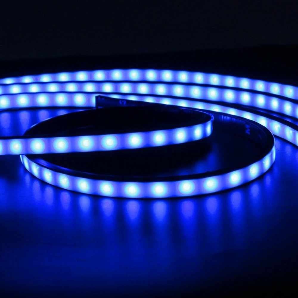 4 шт. автомобильные светодиодсветодиодный ленты с пультом ДУ|Декоративная лампа|