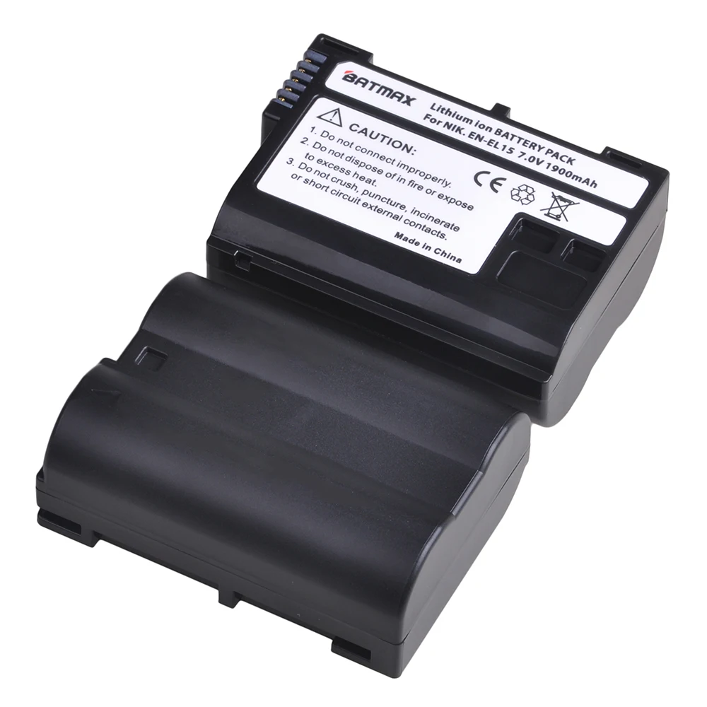 Зарядное устройство с двумя USB-портами типа C для Nikon D600 D610 D600E D800 D800E D810 D7000 D7100 Z6 Z7 3