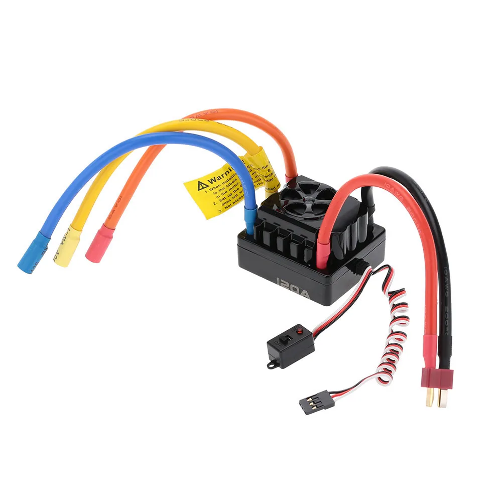 Превзойти хобби 120a 2 ~ 6 S Lipo Батарея датчиками безщеточный ESC для 1/8 rc