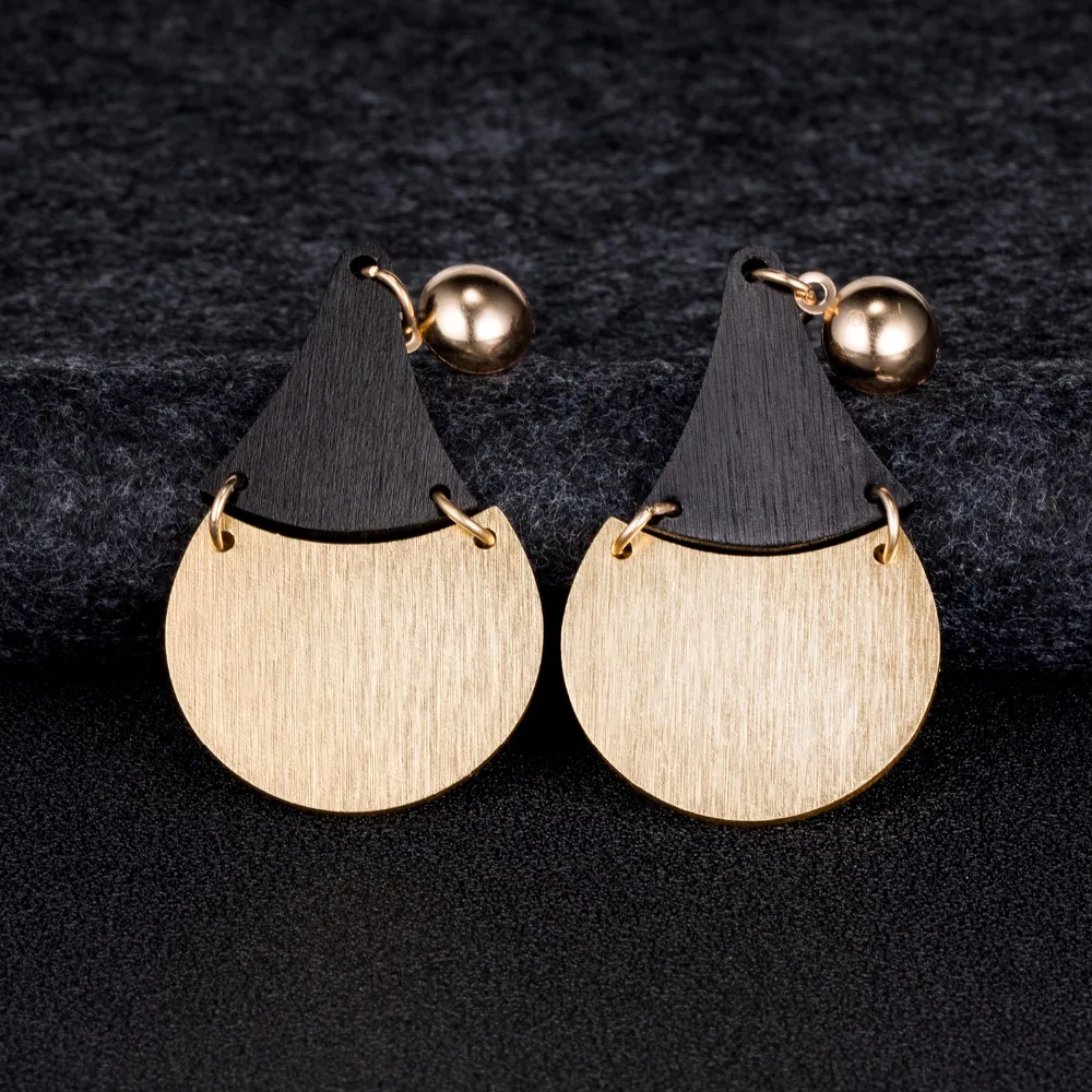 Женские винтажные серьги подвески FAMSHIN Bijoux из нержавеющей стали вечерние