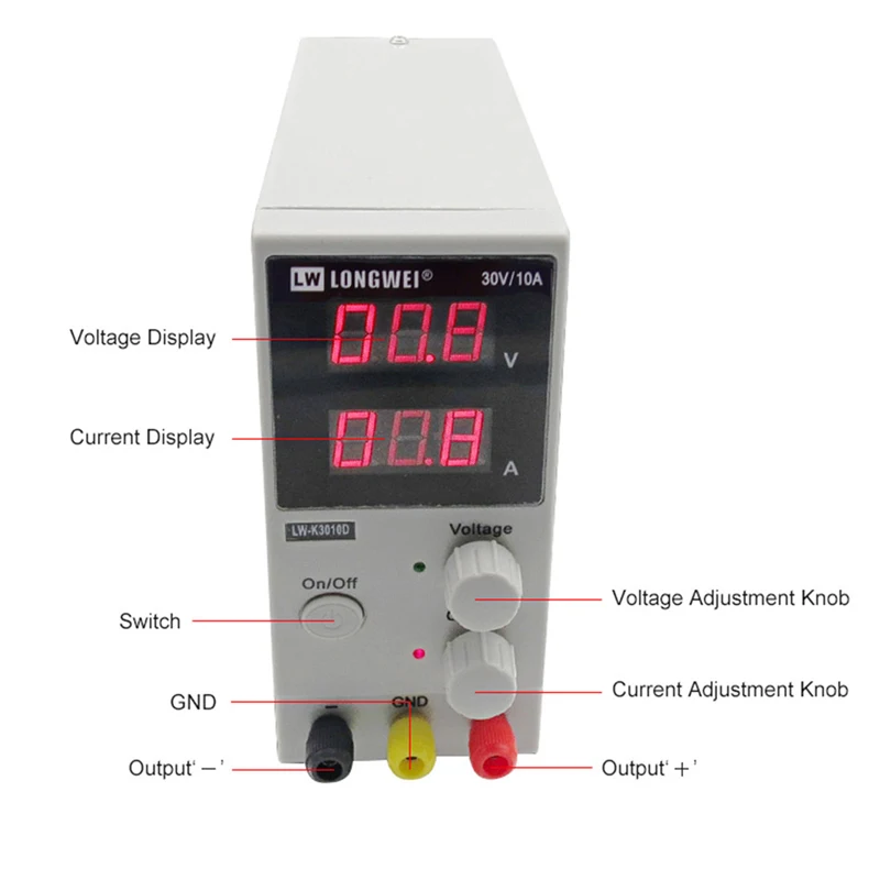 LW-K3010D источник питания постоянного тока регулируемый цифровой литиевый
