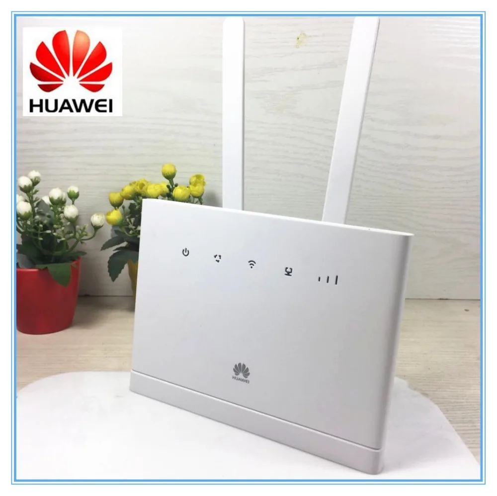 Разблокированный Huawei B315 портативный беспроводной Wi Fi роутер 4G Lte + 2 антенны PK B593