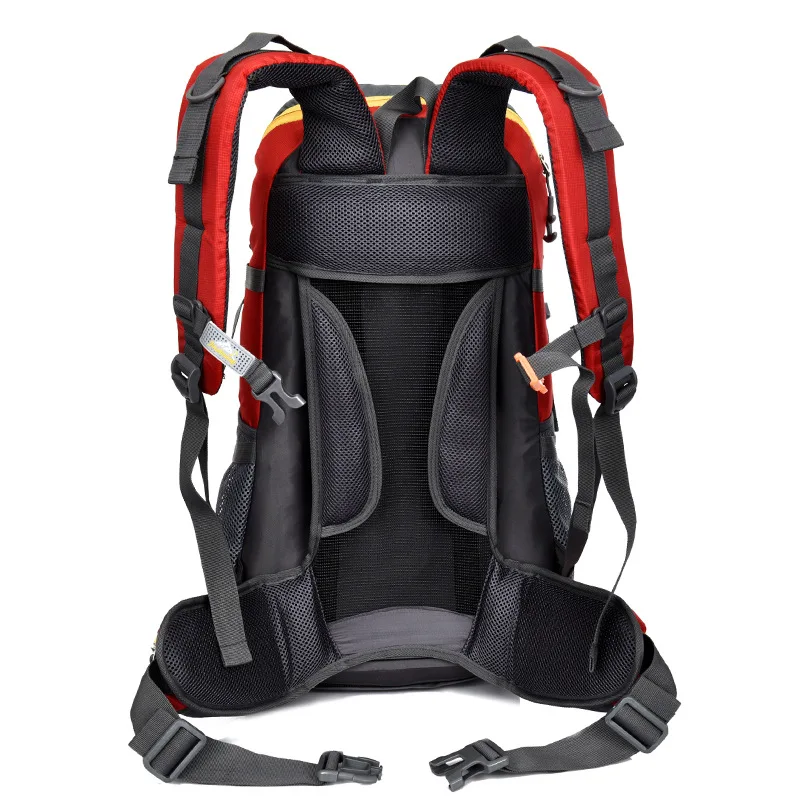 HUWJIANFENG 45L Large Capacity Climbing Cycling Backpack Military Camping Waterproof Nylon Outdoor Hiking Travel Packs Rucksack |