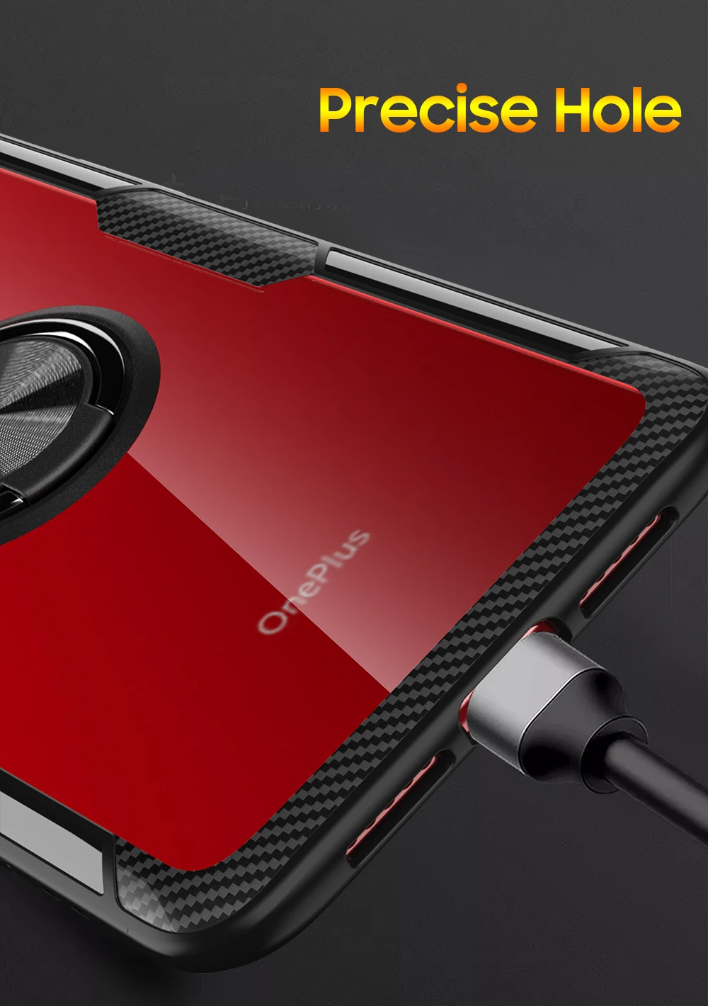 Для Oneplus 7 Чехол HD прозрачный магнитный автомобильный держатель чехол для Oneplus 6T 7 полное защитное кольцо задняя крышка One plus 6T capa