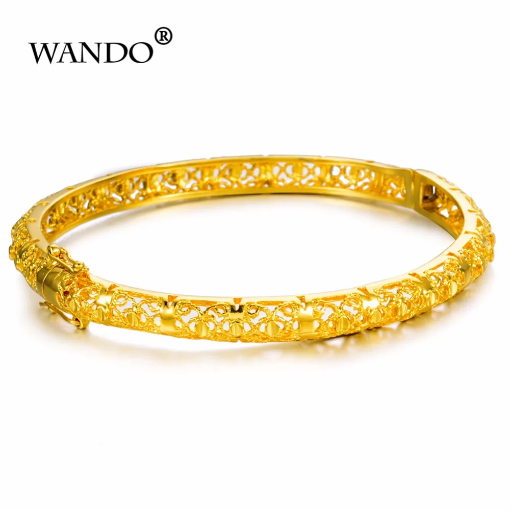 WANDO африканские ювелирные изделия золотой браслет в дубайском стиле нити