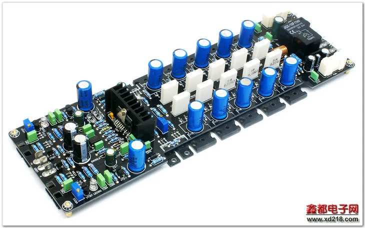Готовая плата моноусилителя LME49810 2SA1930/2SC5171 400W 4ohm + с защитой динамиков|amplifier board|mono