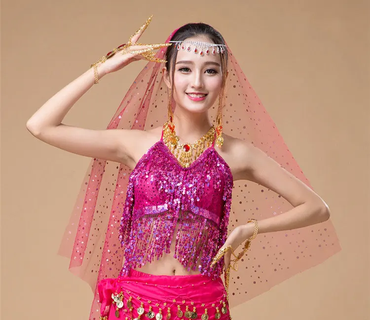 Новинка 2017 сексуальный женский бюстгальтер для танца живота с бахромой костюм