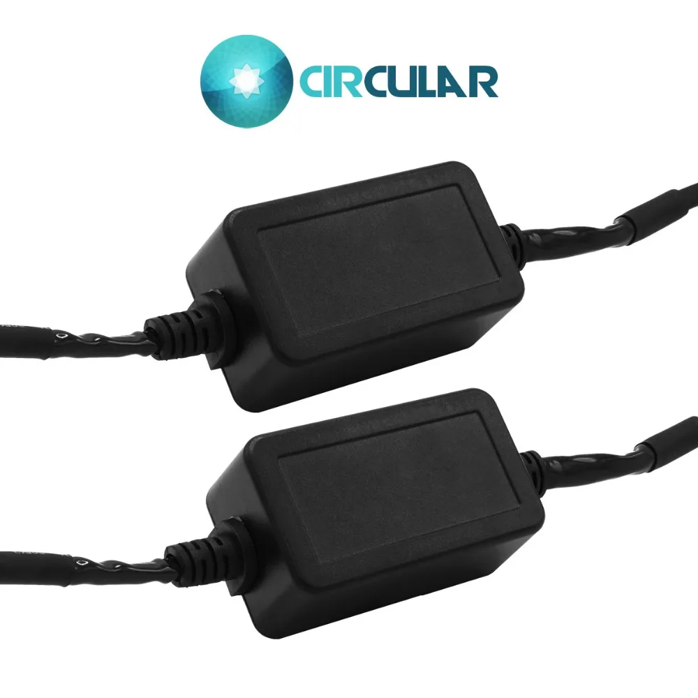 2 шт. светодиодный CANBUS провод для Jeep Compass H8 H9 H11 светодиодная фара HID лампа декодер
