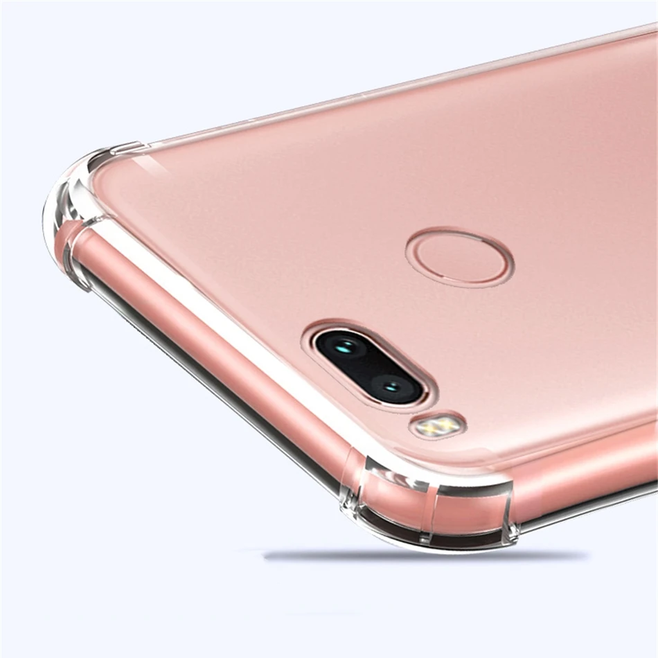 Мягкий чехол из ТПУ с воздушной подушкой для Xiaomi Mi Play 9 8 SE A1 A2 Lite Mix 2 2S Max 3 Redmi 5A 6A Note 7