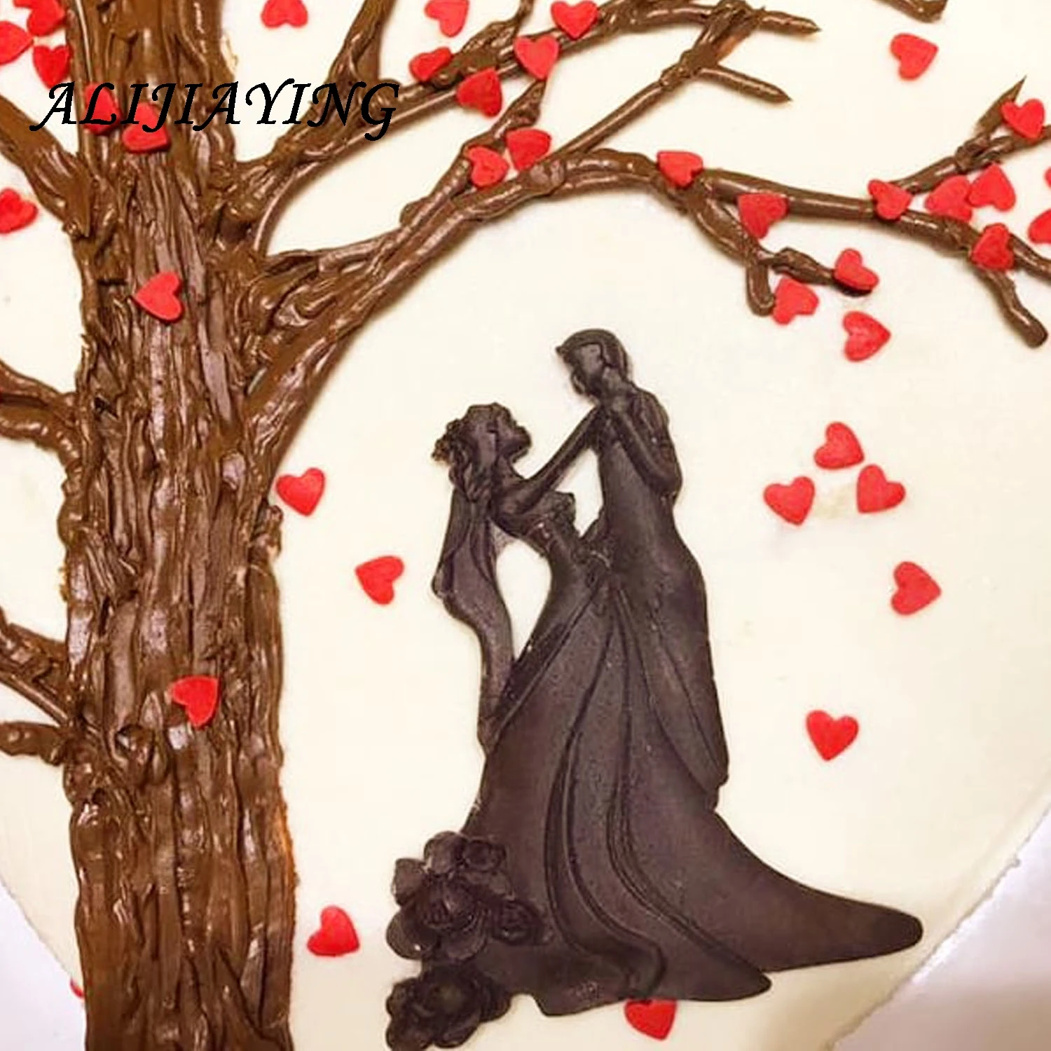 1 шт. силиконовые формы для украшения торта невесты жениха мальчика и