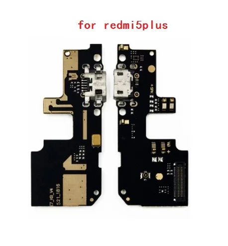 Плата зарядного USB порта гибкий кабель для Xiaomi Redmi 5 plus док разъем с микрофоном 10