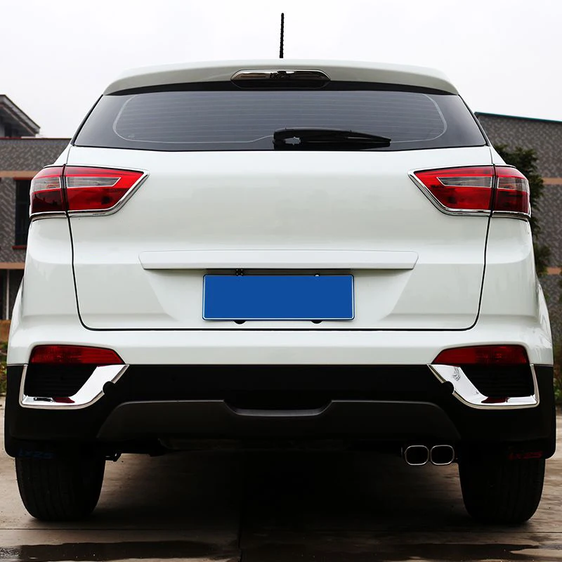 Для Hyundai Creta 2015 2016 2017 задний противотуманный светильник наклейки накладка ABS