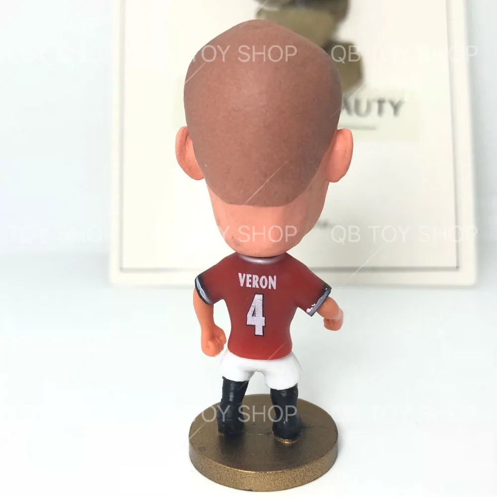 Soccerwe фигурки кукол Футбол звезды Veron #4 подвижные суставы Смола Модель игрушки