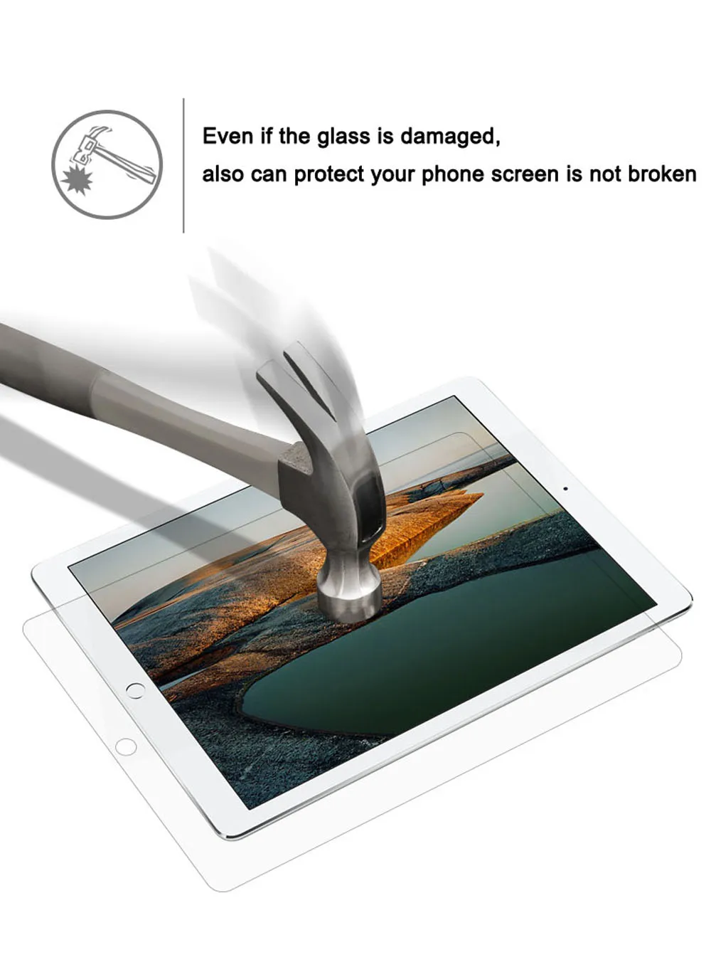 Закаленное стекло для ipad air 1 2 ipad mini 2 3 4 5 6 11 дюймов HD экран протектор 9H Защитное стекло для ipad 9,7 10,5