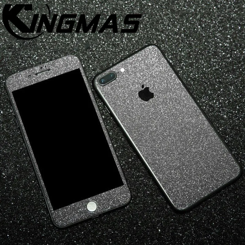 Роскошная блестящая цветная Передняя Задняя пленка для iPhone XS XR 11 Pro max 8 7 6 plus блестящая Защитная пленка для защиты от царапин для apple