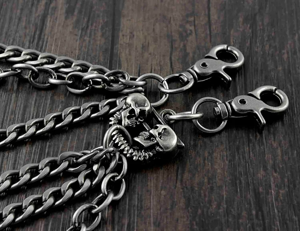 Men's Vintage Biker Punk Trucker Anti Theft lose Wallet Chain Jean Pant Long YL-56 | Украшения и аксессуары