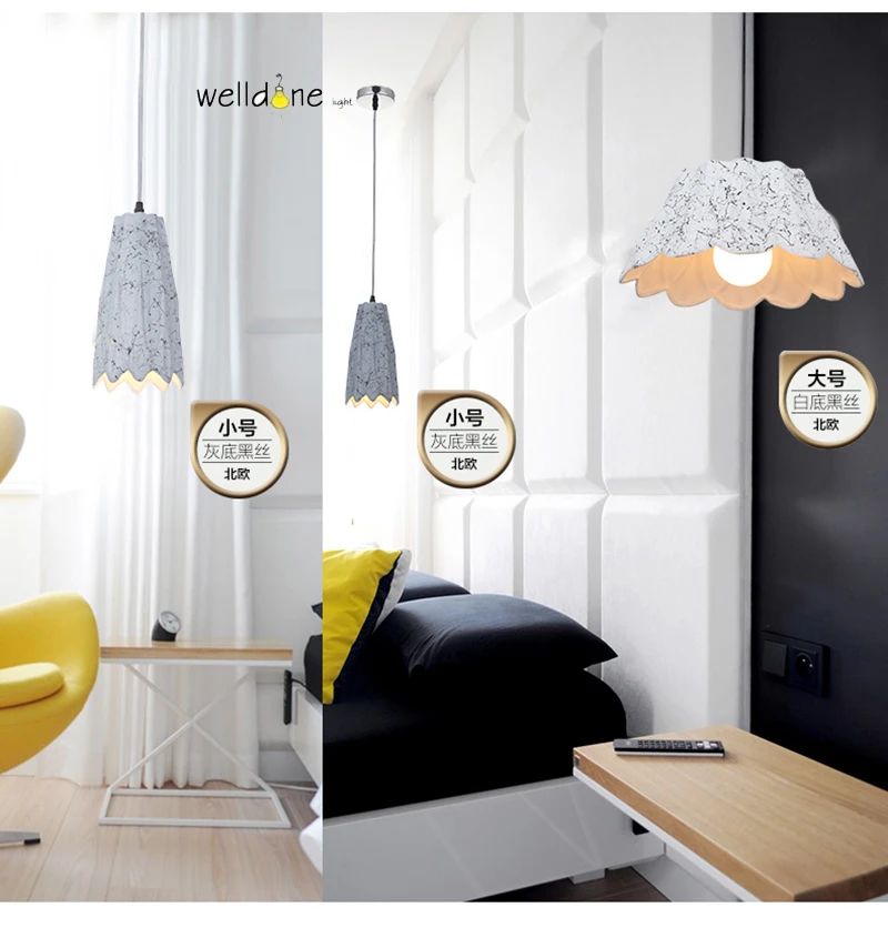 The Nordic Minimalist Retro Pendant Light Wood Ceramic Vintage Lamp Restaurant Dining Room Coffee Hall Pendente de teto Laparas | Освещение