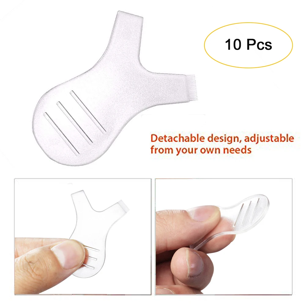 10 шт. силиконовая ресница для ресниц Пермь накладки принадлежности наращивания