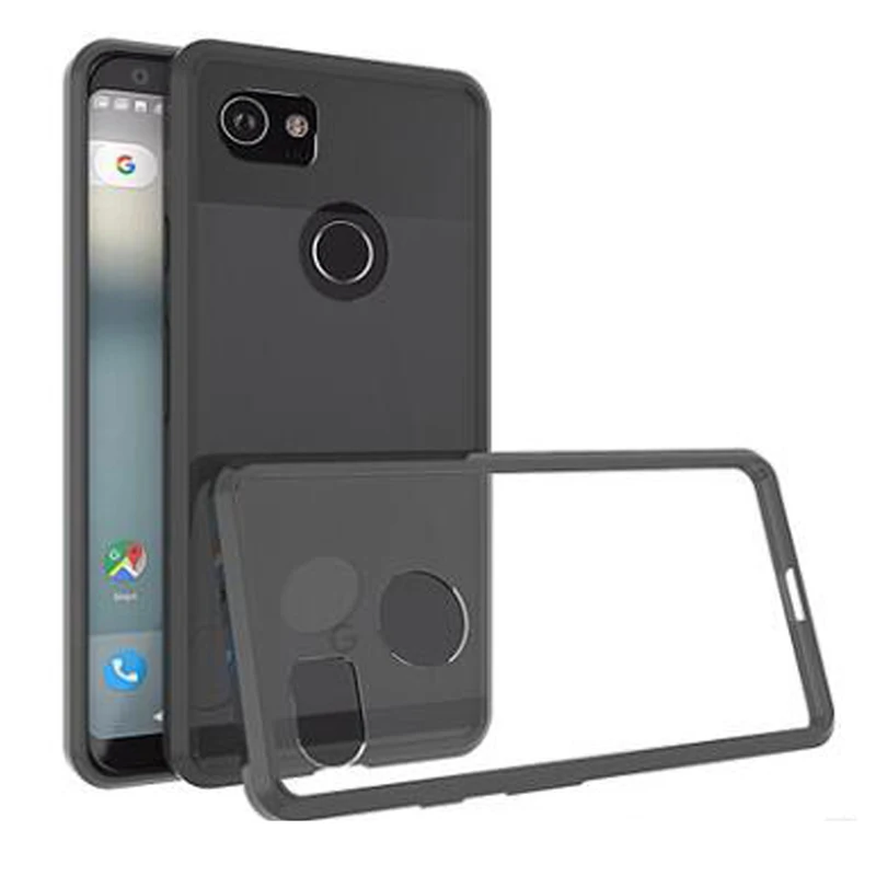 30 шт./лот для Google Pixel 3A XL Anti shock TPU PC акриловый кристаллический жесткий