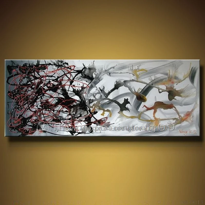 На Холсте Цветочный POP Нож Искусство Украшения Дома Стены Декор Wall Art Бесплатная
