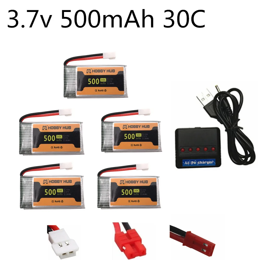 3 7 v 500mAh + зарядное устройство для Syma X5C X5SW X5HW X5HC H5C M68 CX 30 509W DFDF161MJX x400 X300C X800
