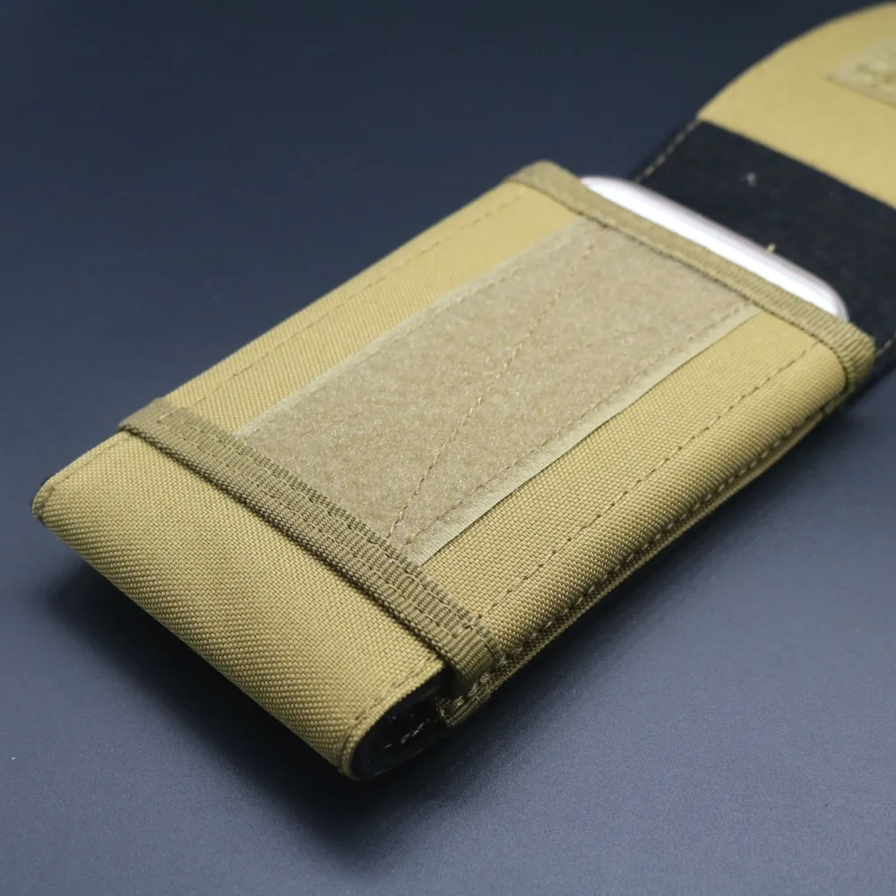 Мобильный телефон поясная сумка большой размер Армейский Камуфляж мобильный