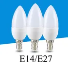 E14 светодиодный энергосберегающий светильник для свечей 5 Вт 7 Вт 9 Вт E14 E27 B22 Светодиодный светильник для люстры Точечный светильник bombilla светодиодный удобный светильник