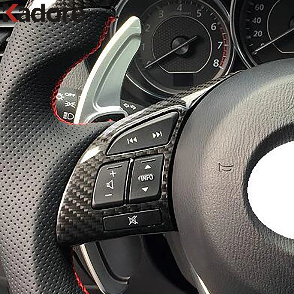 Для Mazda 3 Mazda 6 CX-3 CX-5 CX-7 CX-9 BM BN GJ KE DK Алюминий рулевое колесо переключения передач Расширение авто аксессуары