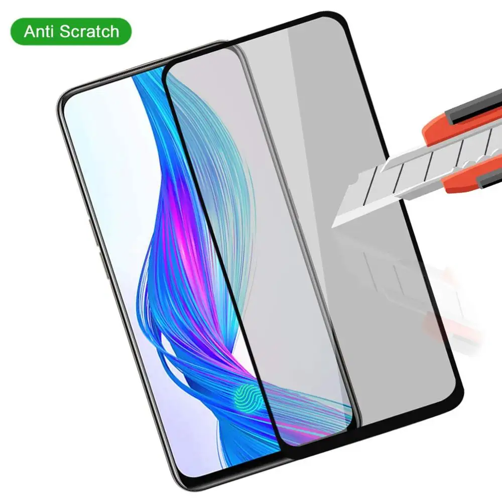 9D полное покрытие надежное закаленное стекло для OPPO Realme 1 2 3 Pro C1 анти шпионский