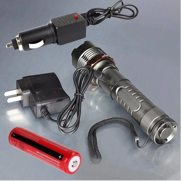 3500LM CREE XM L T6 СВЕТОДИОДНЫЙ Фонарик 5 режим Факел + 18650 Батарея AC/Автомобильное