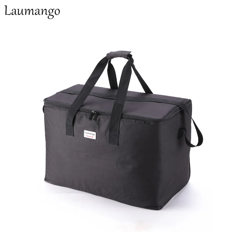 Laumango очень большая емкость сумки-холодильники термоизолированные Bento Box воды еда фруктов хранения сумка для пикника кулер bolsa termica