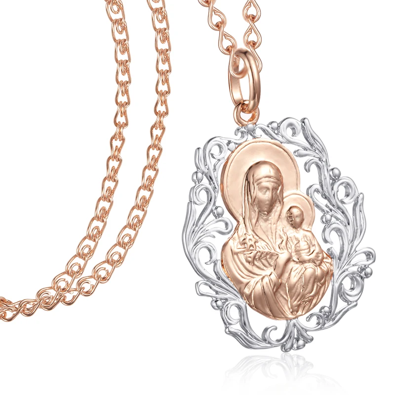 Модные ювелирные изделия 2 цвета подвески для женщин и мужчин цвет под