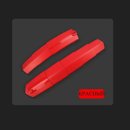 2-red Аксессуары для велосипеда, брызговики для горного велосипеда, набор брызговиков для горного велосипеда, брызговики для велосипеда, передние/задние крылья - Цвет: 2-red