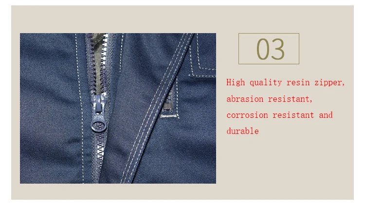 New Winter Work Clothes Multi-Pocket Wear-Resistant Windproof Warmth Plus Cotton Jacket mechanic Construction Working Coat