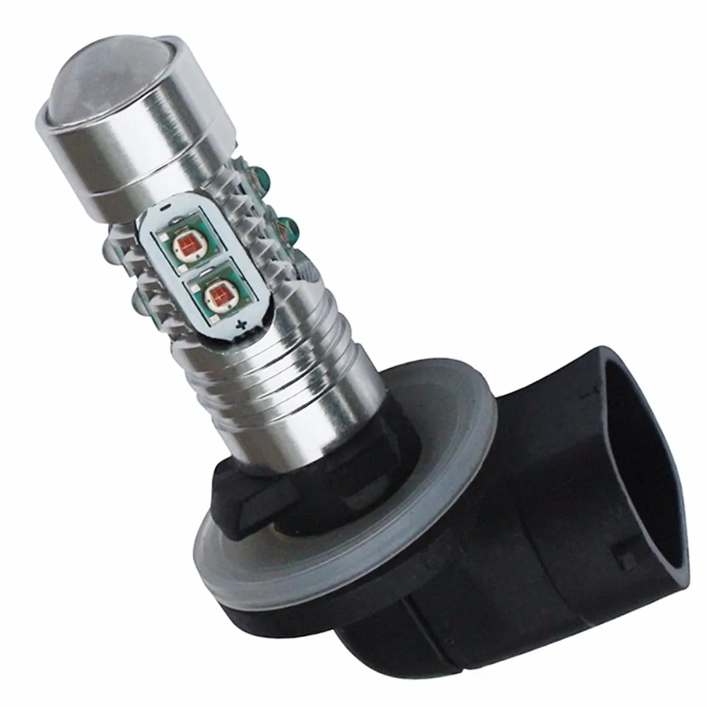 Lampada H27 881 10 светодиодных чипов Cree 50 Вт очень мощный|h27 881|lampada h2710 led |