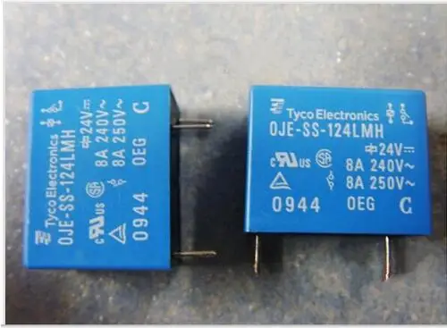 

HOT NEW relay OJE-SS-124LMH OJESS124LMH 24VDC DC24V 8A 24V DIP4